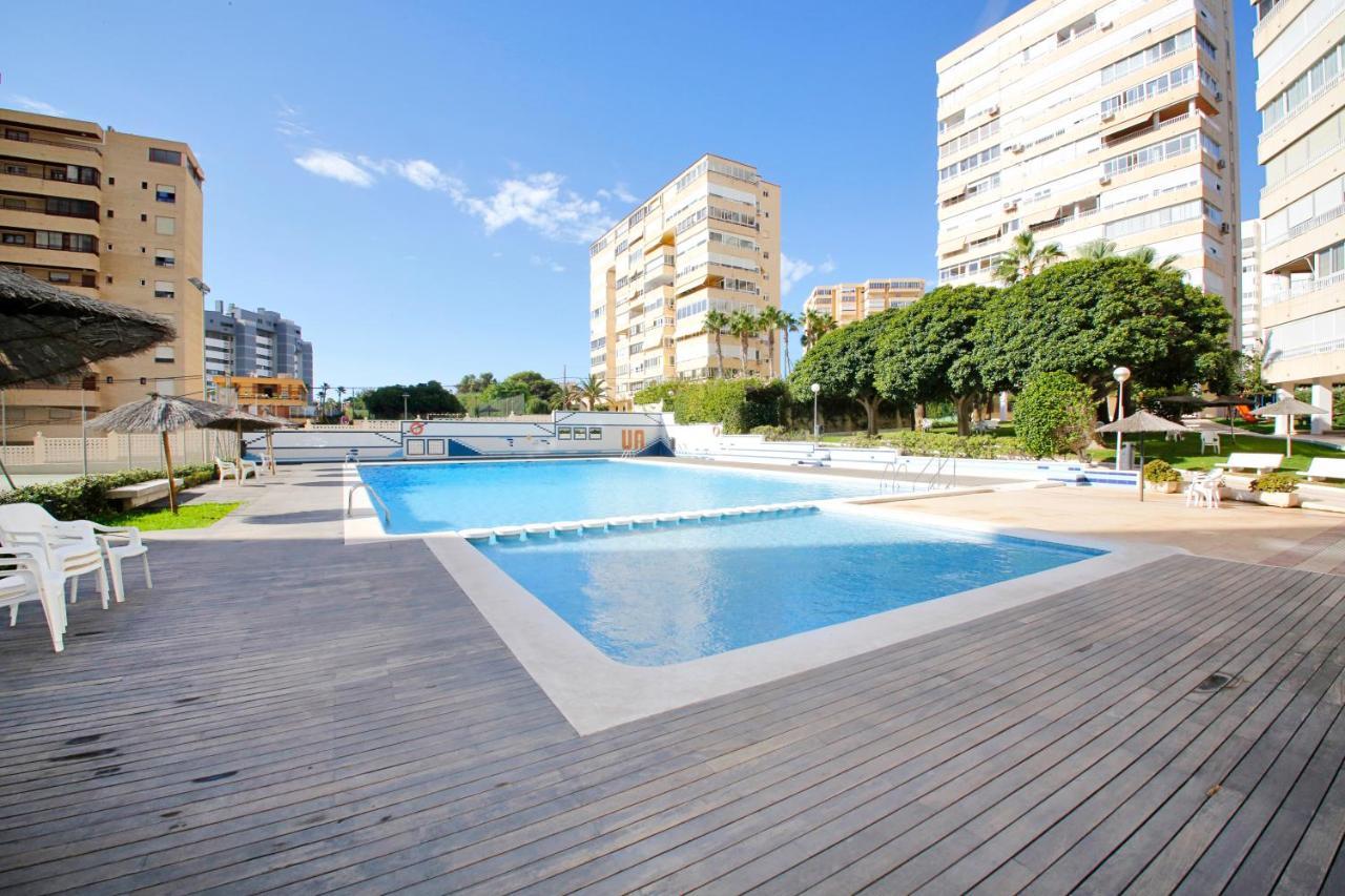 In Front Of The Sea With Ac And Pool Appartement Alicante Buitenkant foto